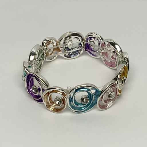 Crystal Swirl Bracelet