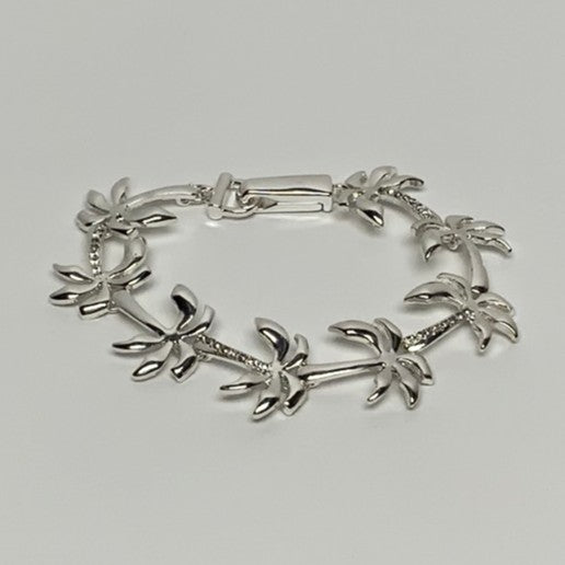 Palm Tree Clasp Bracelet