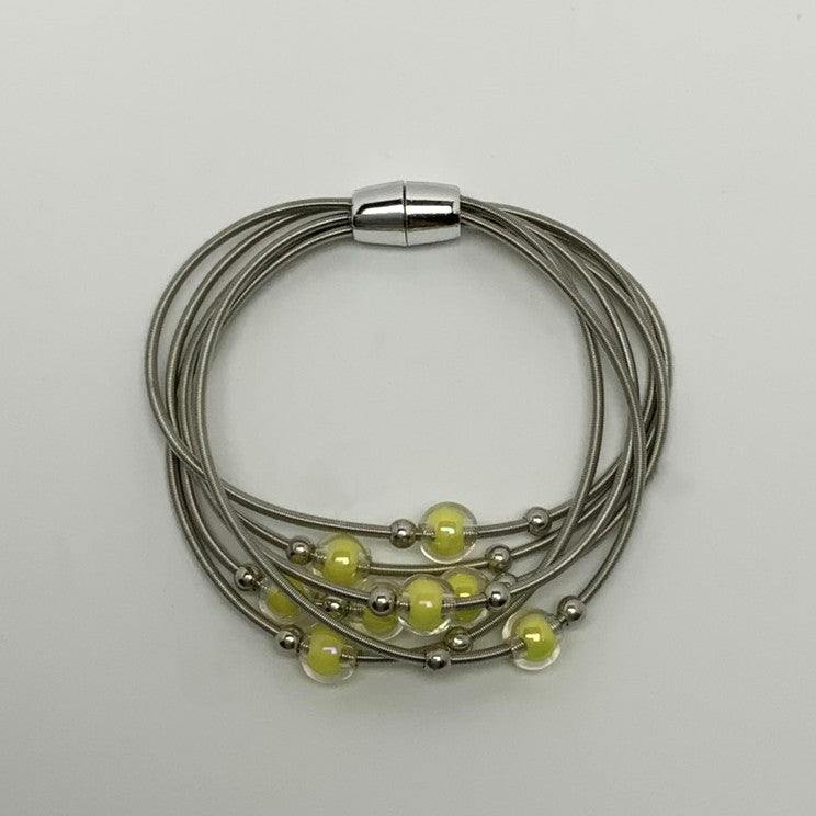 Clear Color Magnetic Bracelet