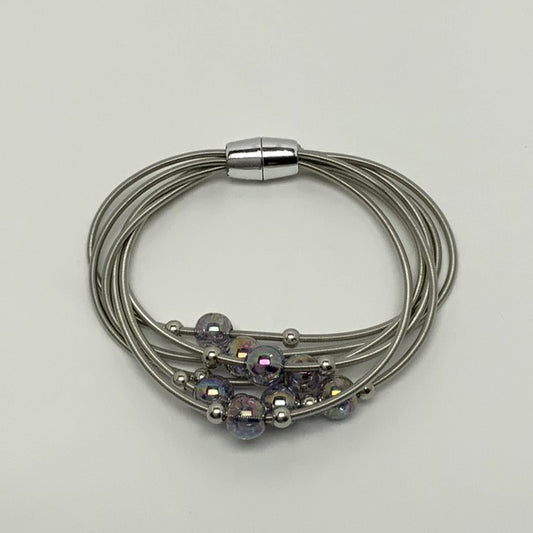 Clear Color Magnetic Bracelet