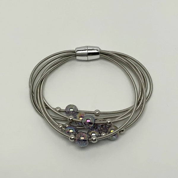 Clear Color Magnetic Bracelet