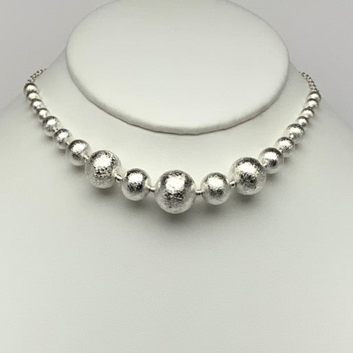 Brass Sphere Necklace