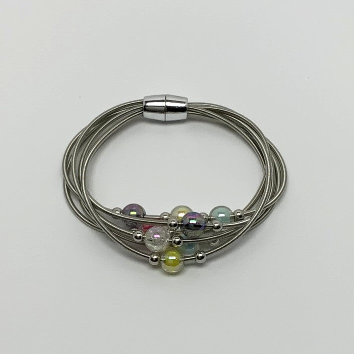Clear Color Magnetic Bracelet