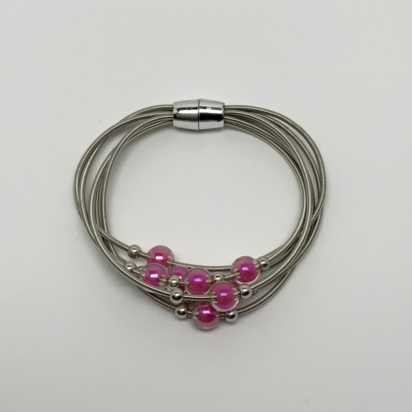 Clear Color Magnetic Bracelet