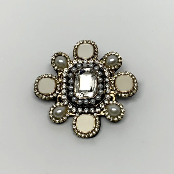 Enamel Crystal Pin