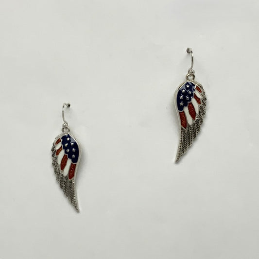 American Angel Wing Earrings