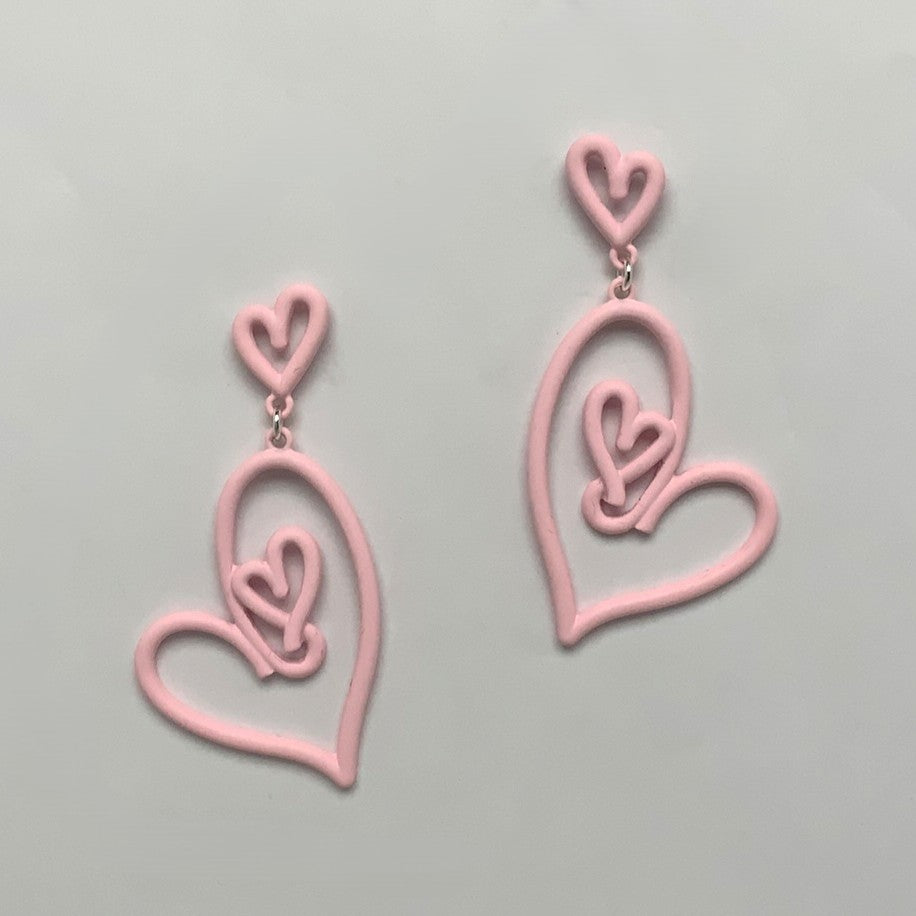 Heart Twist Earrings