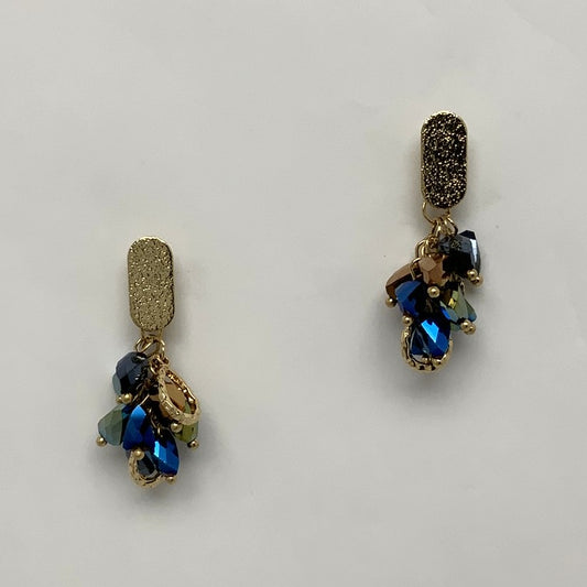 Crystal Charm Earrings