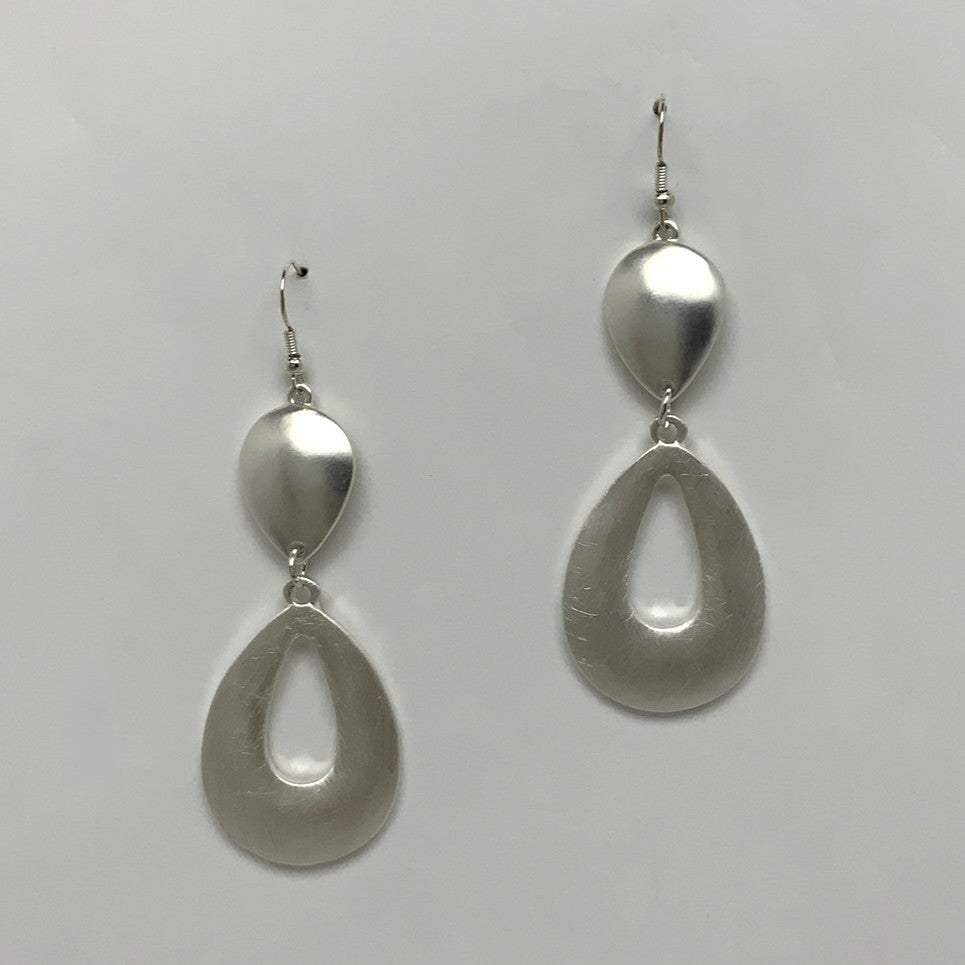 Teardrop Outline Earrings