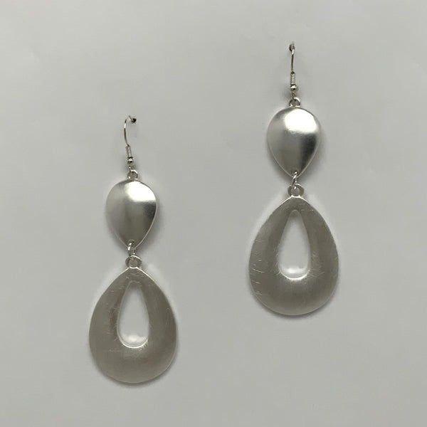 Teardrop Outline Earrings