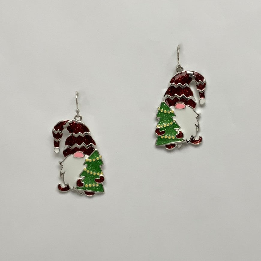 Christmas Gnome Earrings