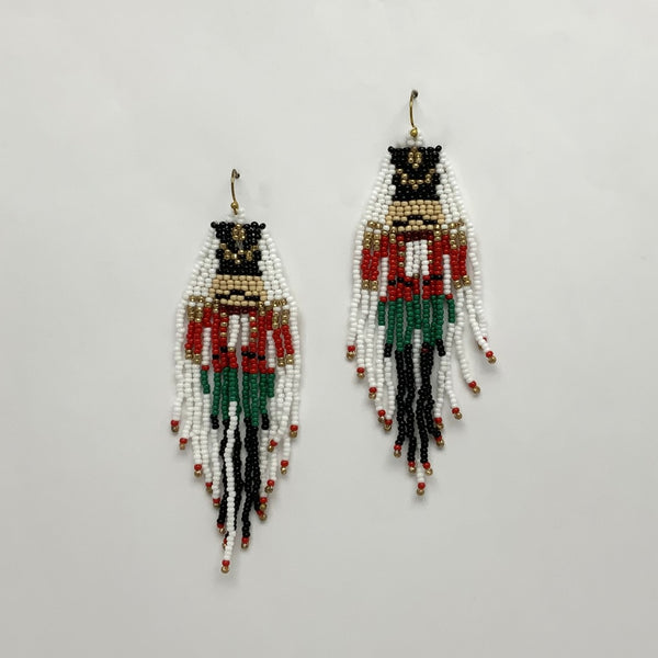 Nutcracker beaded Earrings