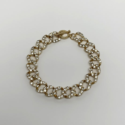 Chain Rhinestone Bracelet