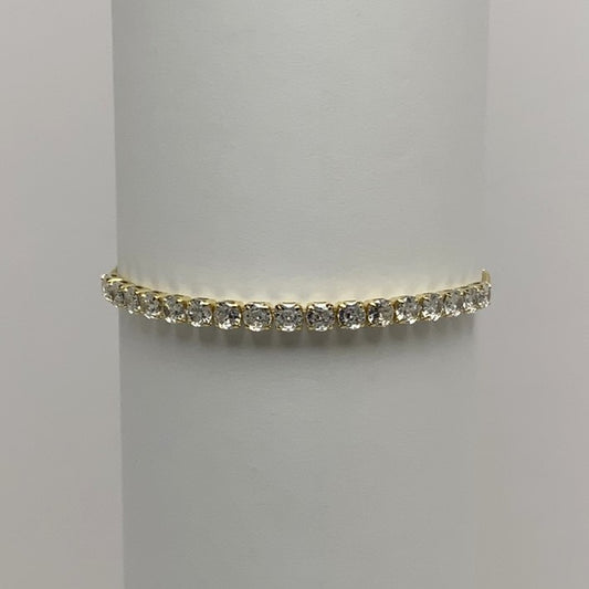 Large Rhinestones Bracelet