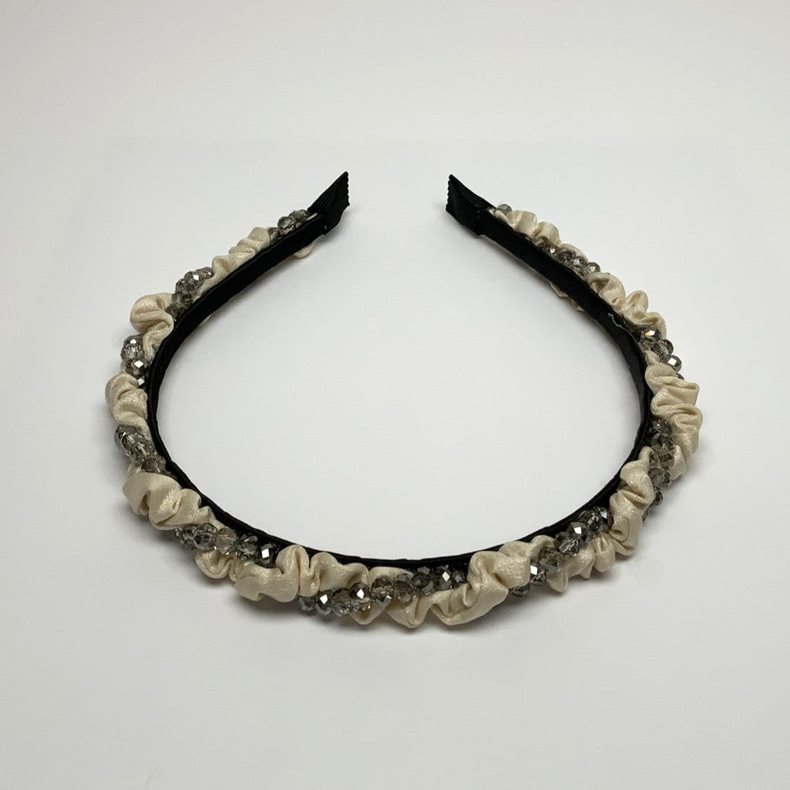 Beaded Ruffle Headband