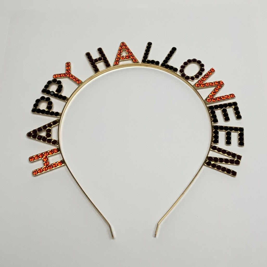 "Happy Halloween" Headband