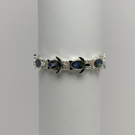 Turtle Silver Bracelet