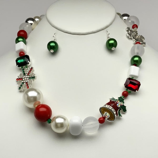 Christmas Decorated Necklace