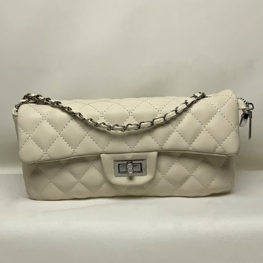 Cream Clutch Bag