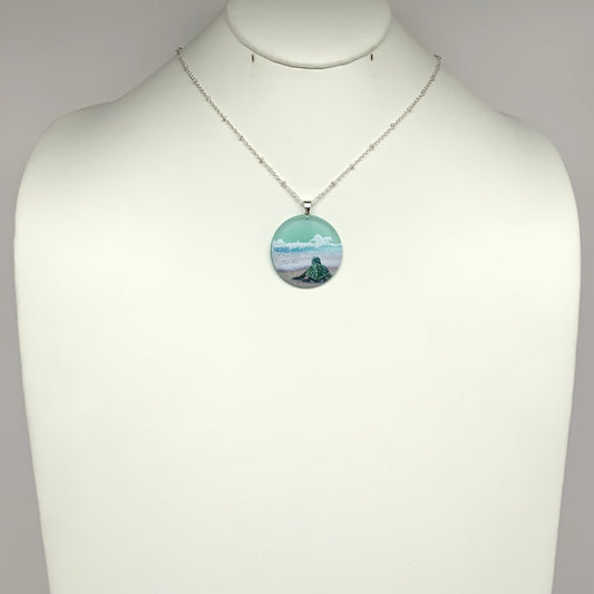 Pendant Wave Turtle Necklace