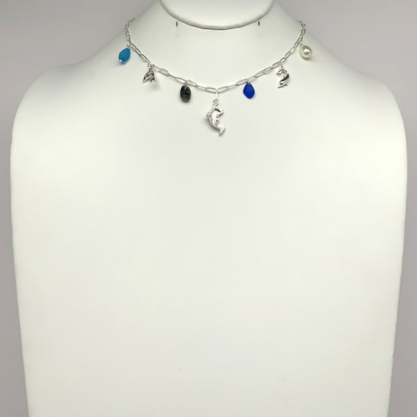 Dolphin Charm Necklace