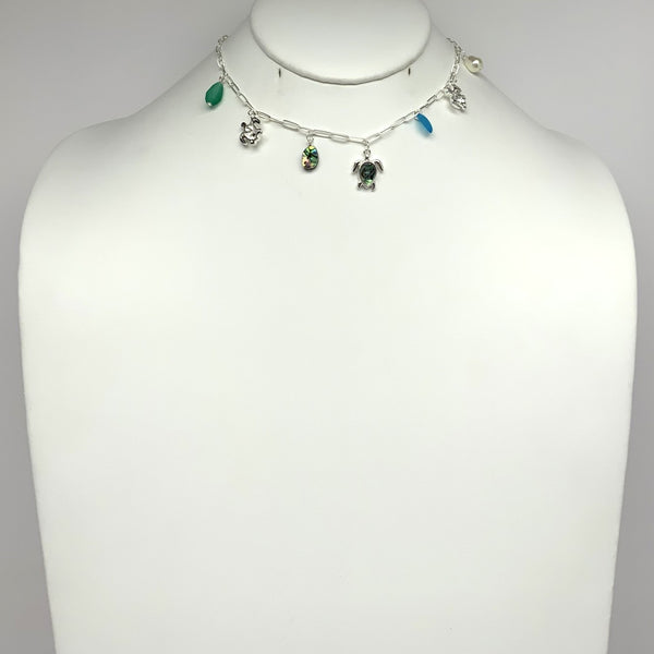 Turtle Charm Necklace