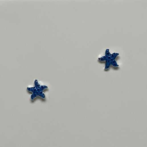 Sparkly Starfish Earrings