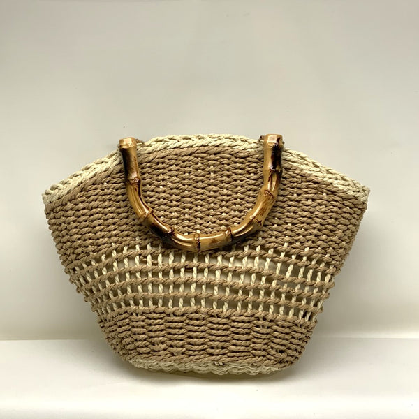 Straw Basket Tote Handbags (AC-93)