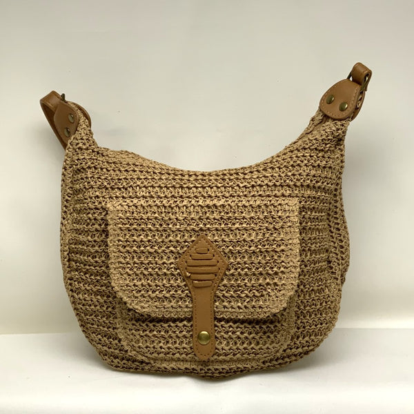 Straw Adjustable Crossbody Bag (AC-94)