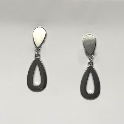 Tear Drop Clip Earring
