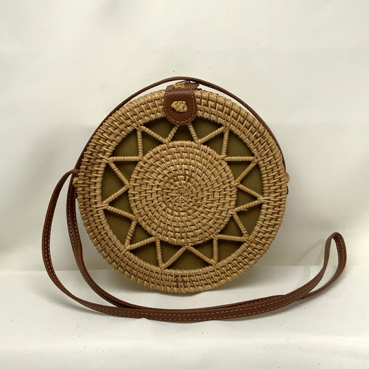 Bamboo Circle Sun Design Purse (AC-29)