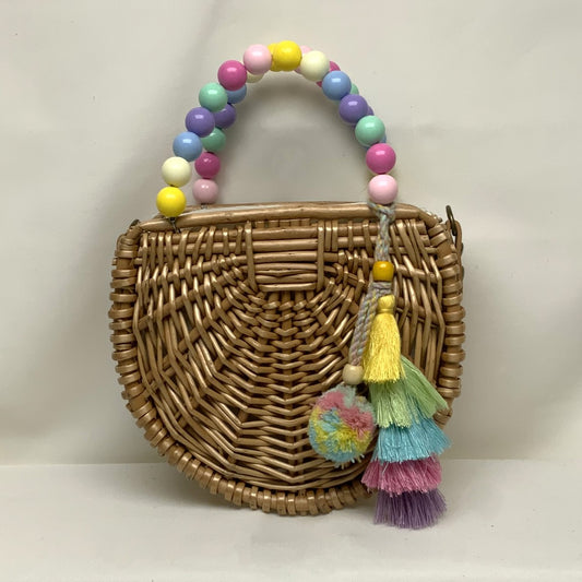 Bright Fun Twig Stick with Tassel Purse (AC-76)