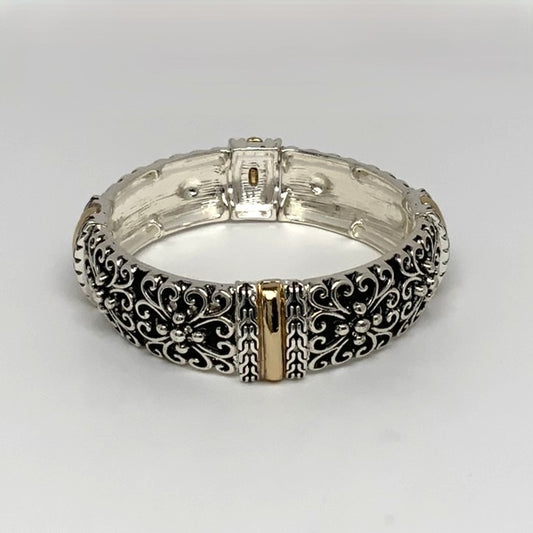 Western Flower Pattern Bracelet