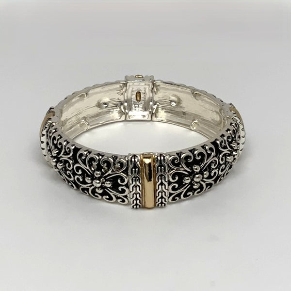 Western Flower Pattern Bracelet