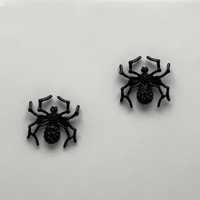 Spider Crystal Earrings