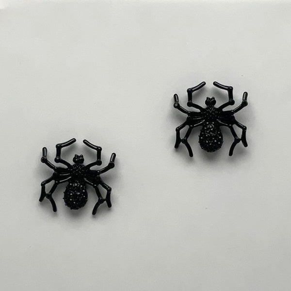 Spider Crystal Earrings