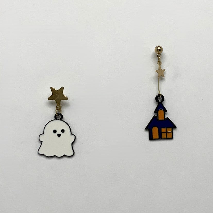 Ghost House Earrings