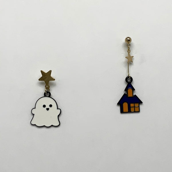 Ghost House Earrings