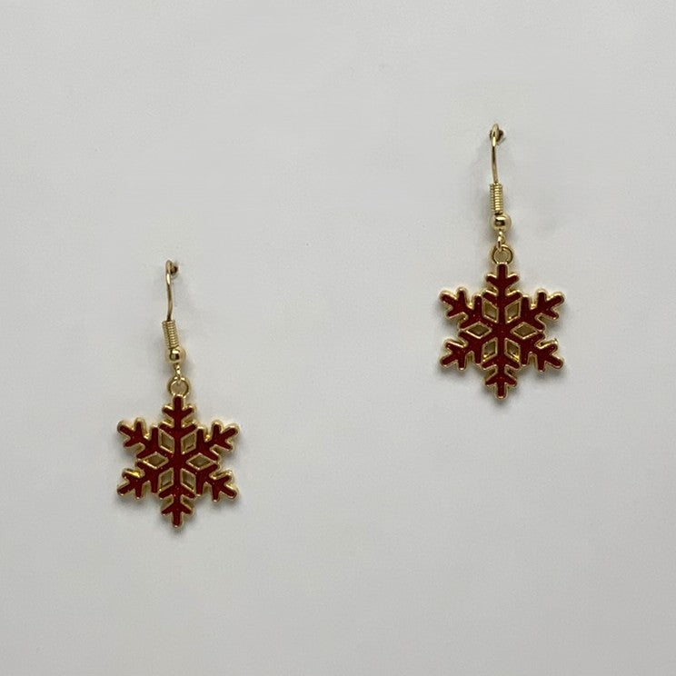 X-mas Snowflake Earrings
