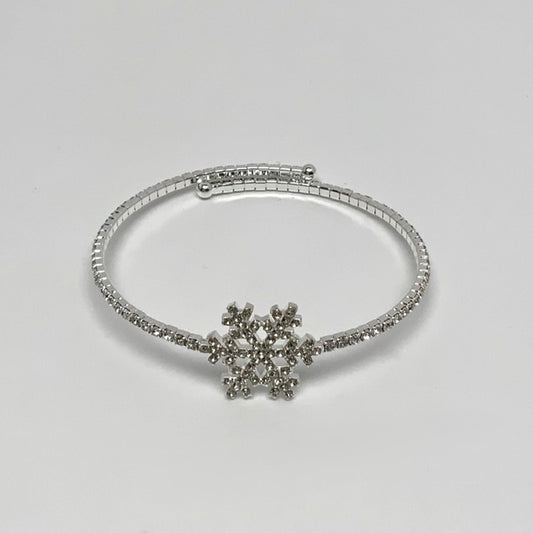 Adjustable Snowflake Bracelet