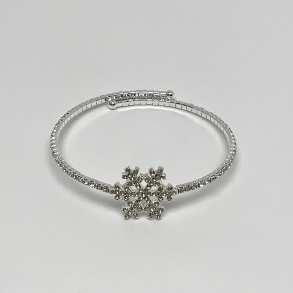 Adjustable Snowflake Bracelet
