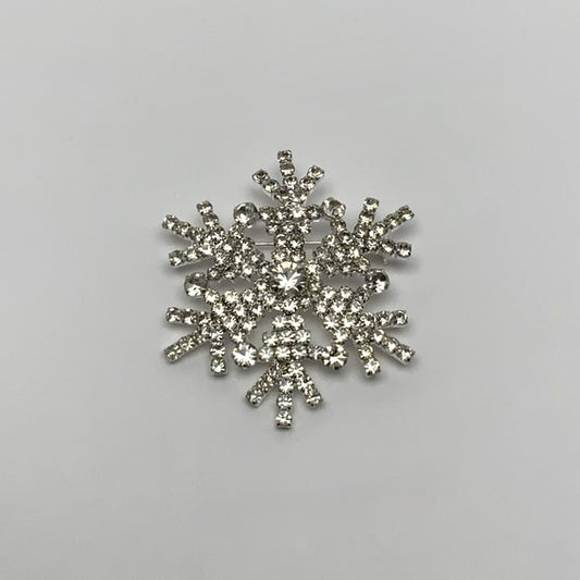 Snowflake Crystal Pin