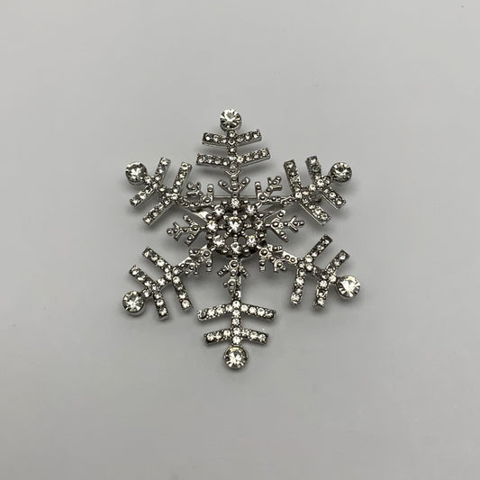 Crystal Snowflake Pin
