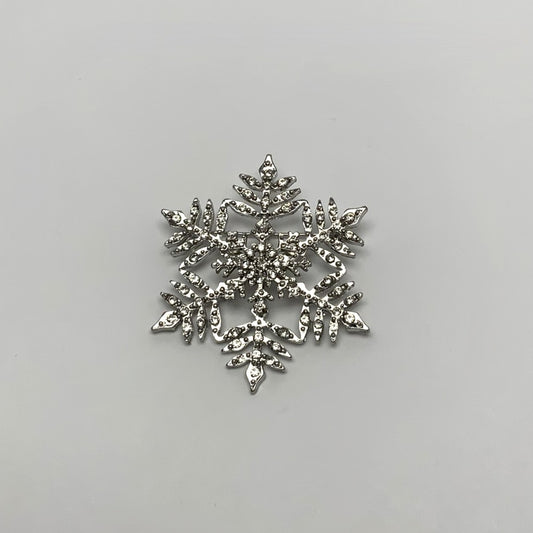 Crystal Snowflake Pin