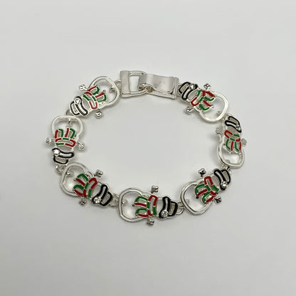 Snowman Christmas Bracelet