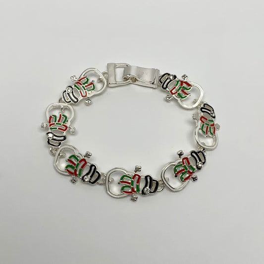 Snowman Christmas Bracelet