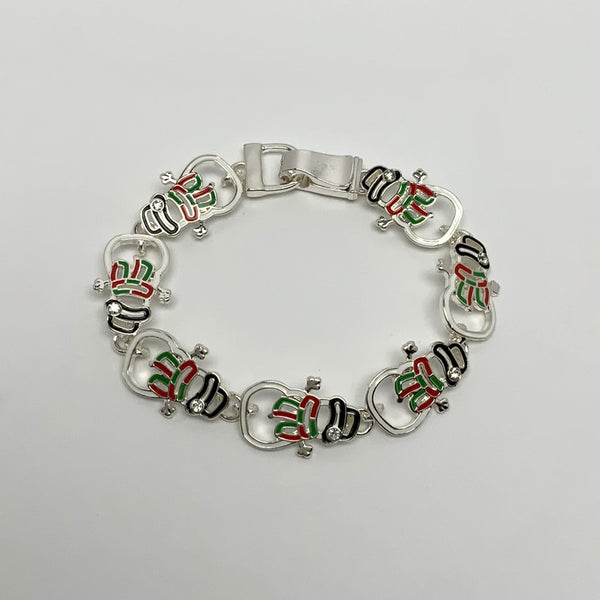 Snowman Christmas Bracelet