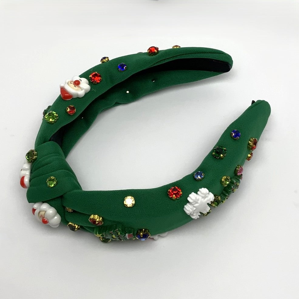 Christmas Charms Knot Headband