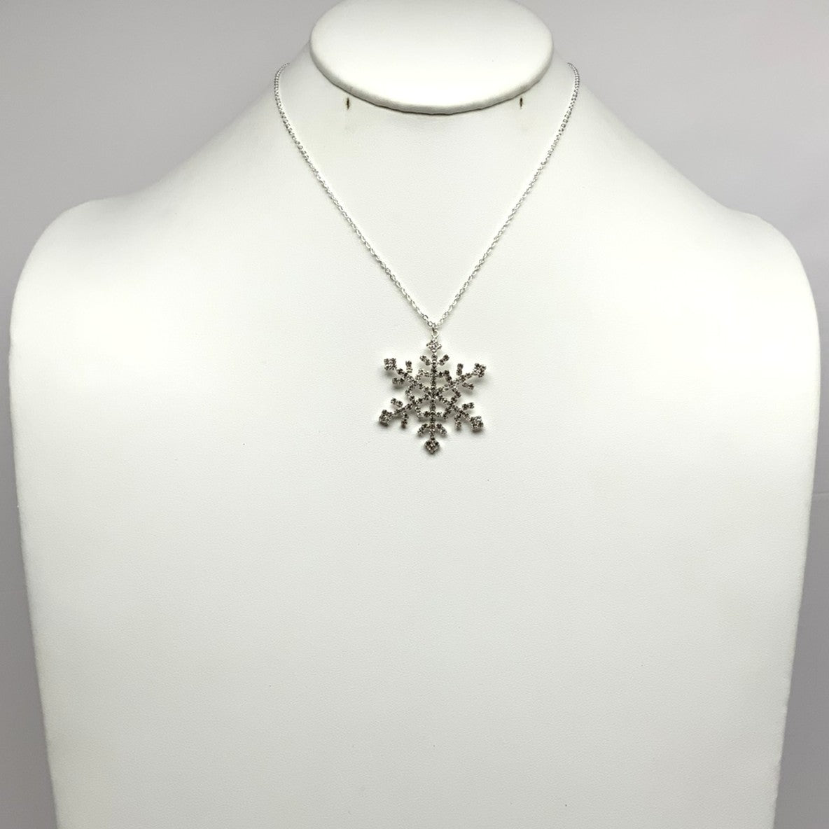 Crystal Snowflake Necklace