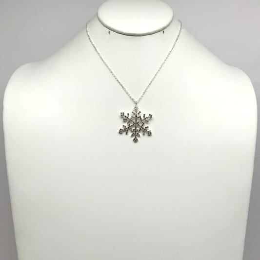 Crystal Snowflake Necklace